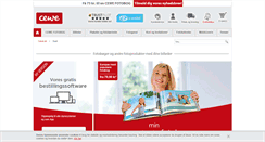 Desktop Screenshot of cewe.dk